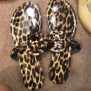 COPY - Tory Burch animal print Miller sandals